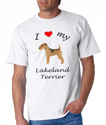 Dogs - Lakeland Terrier Picture on a Mens Shirt